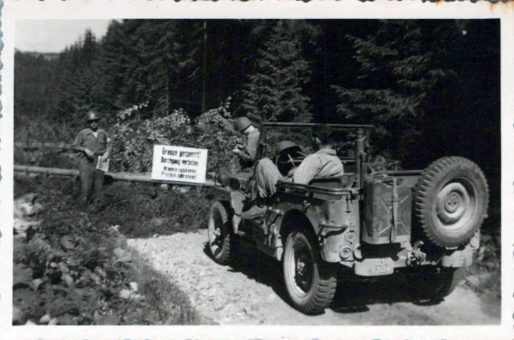 Original U.S. WWII 330th Infantry Regiment 83rd Division Infantry Platoon Leader’s “Untouched” Trunk Grouping - Lt. Donald Lebo