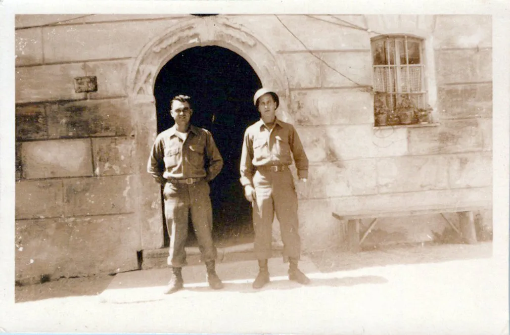 Original U.S. WWII 330th Infantry Regiment 83rd Division Infantry Platoon Leader’s “Untouched” Trunk Grouping - Lt. Donald Lebo