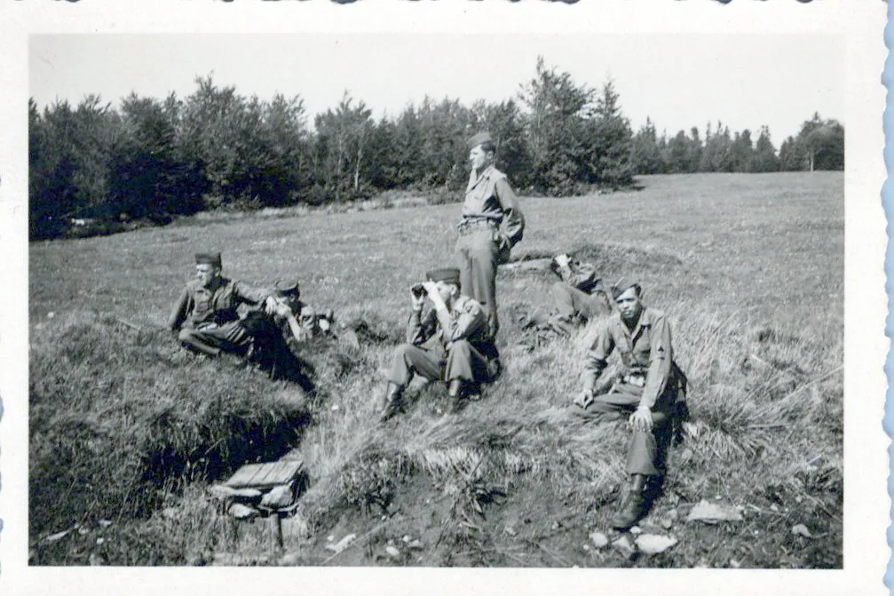 Original U.S. WWII 330th Infantry Regiment 83rd Division Infantry Platoon Leader’s “Untouched” Trunk Grouping - Lt. Donald Lebo