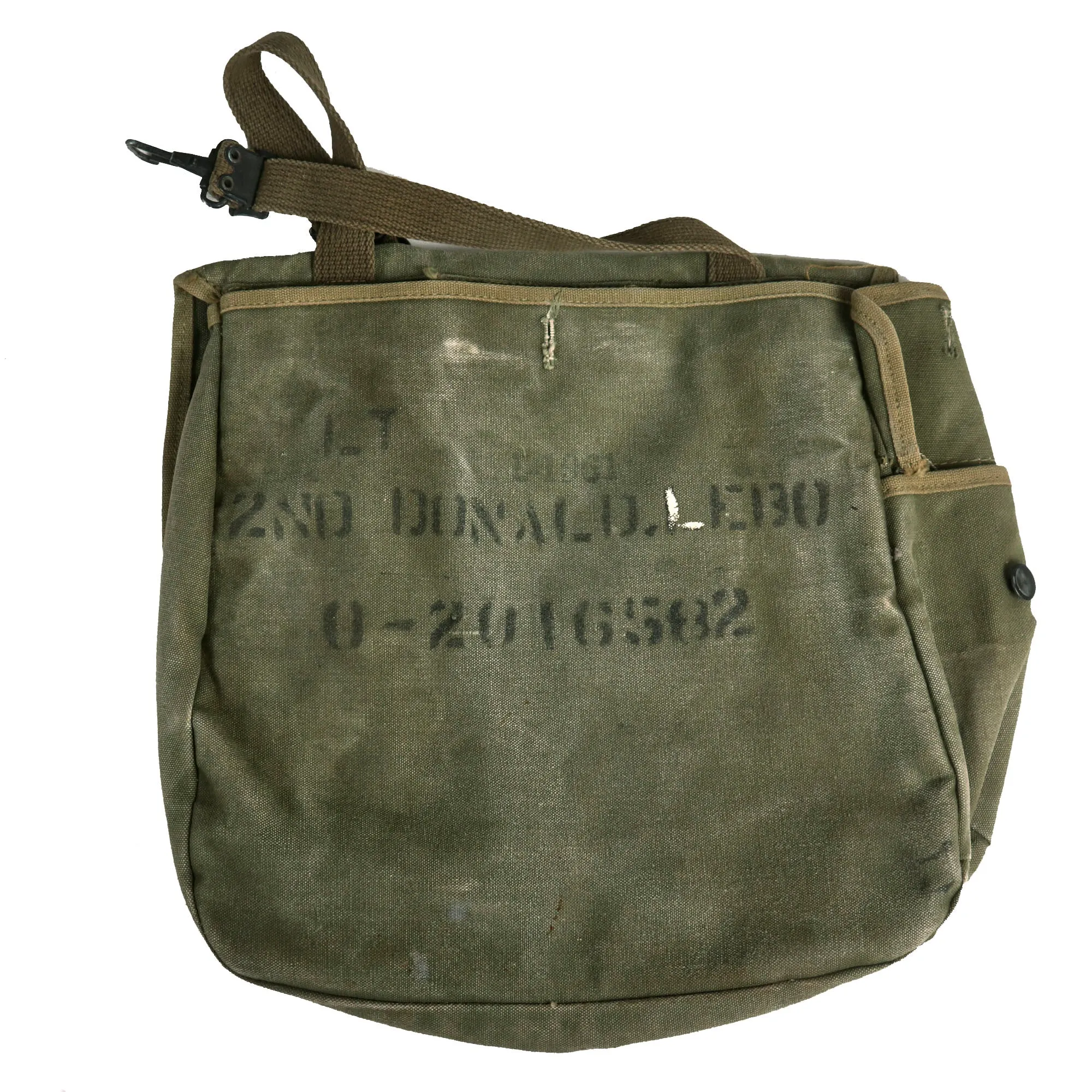 Original U.S. WWII 330th Infantry Regiment 83rd Division Infantry Platoon Leader’s “Untouched” Trunk Grouping - Lt. Donald Lebo