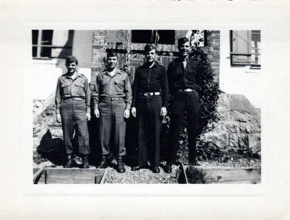 Original U.S. WWII 330th Infantry Regiment 83rd Division Infantry Platoon Leader’s “Untouched” Trunk Grouping - Lt. Donald Lebo