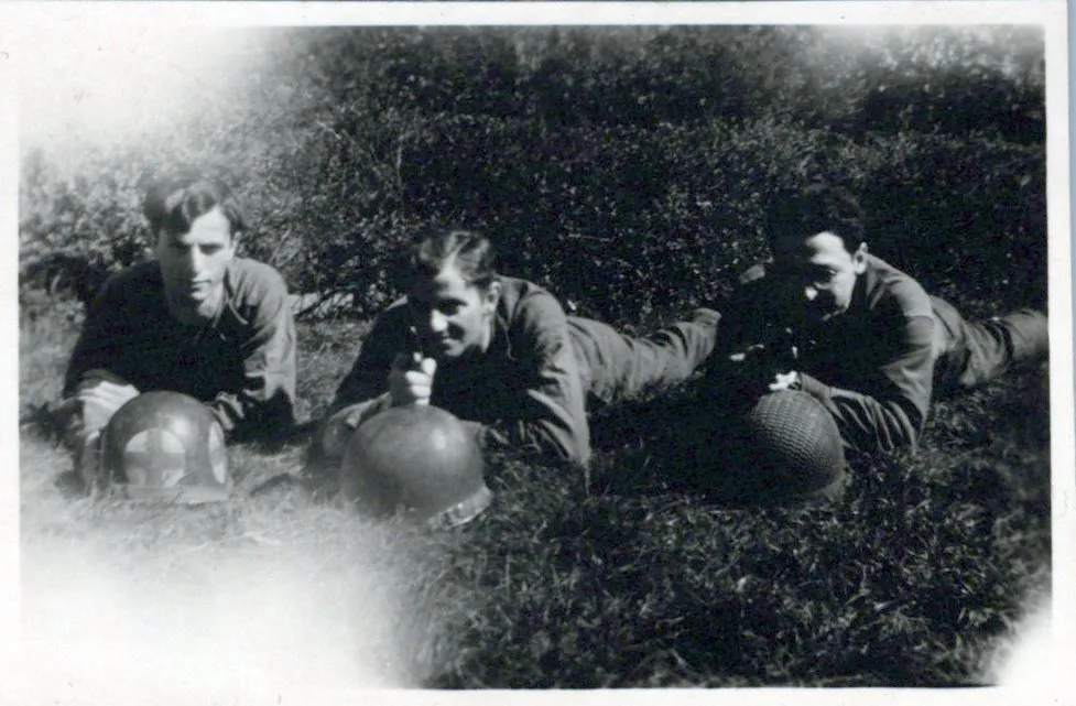 Original U.S. WWII 330th Infantry Regiment 83rd Division Infantry Platoon Leader’s “Untouched” Trunk Grouping - Lt. Donald Lebo