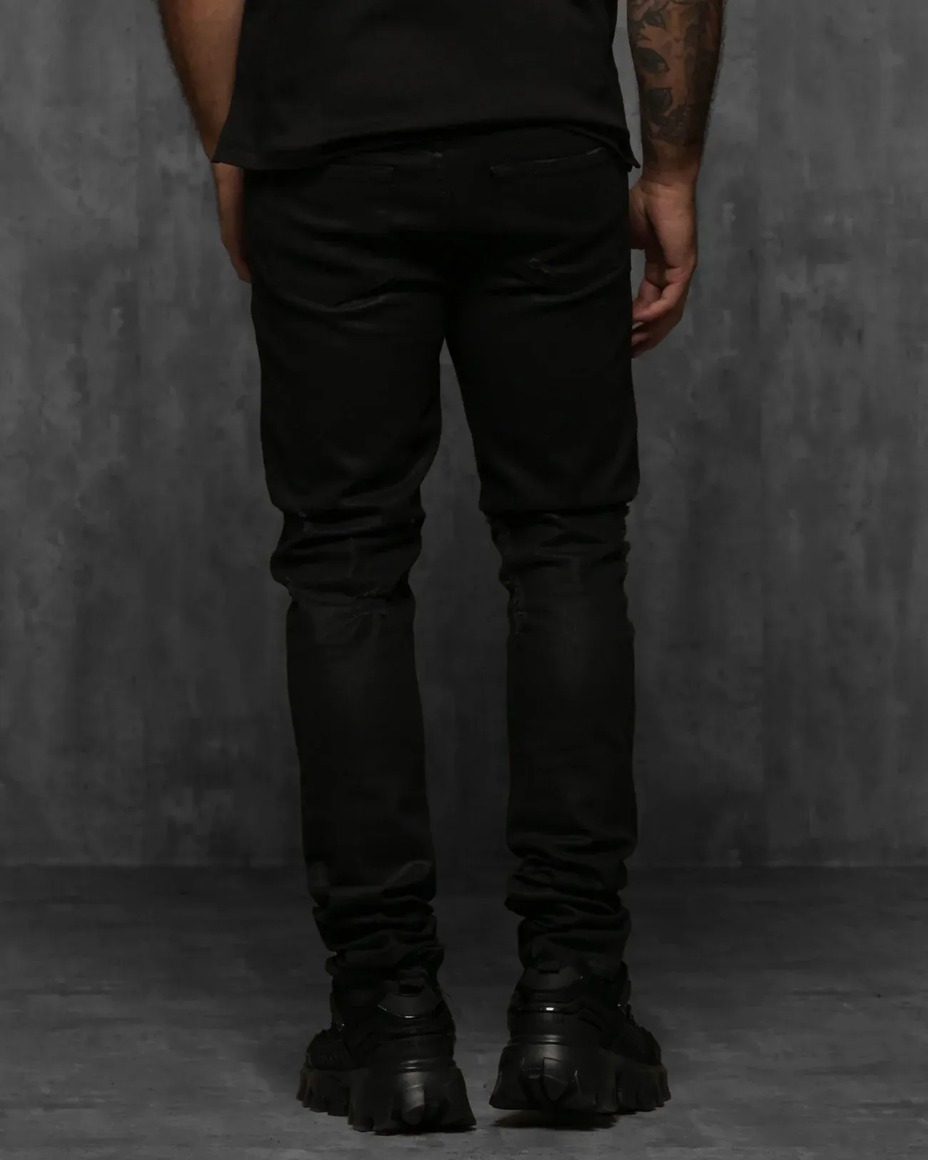 Ramiro Waxed Denim Jeans