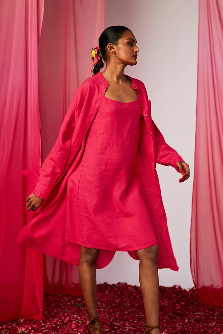 Rani Linen Shirt Dress