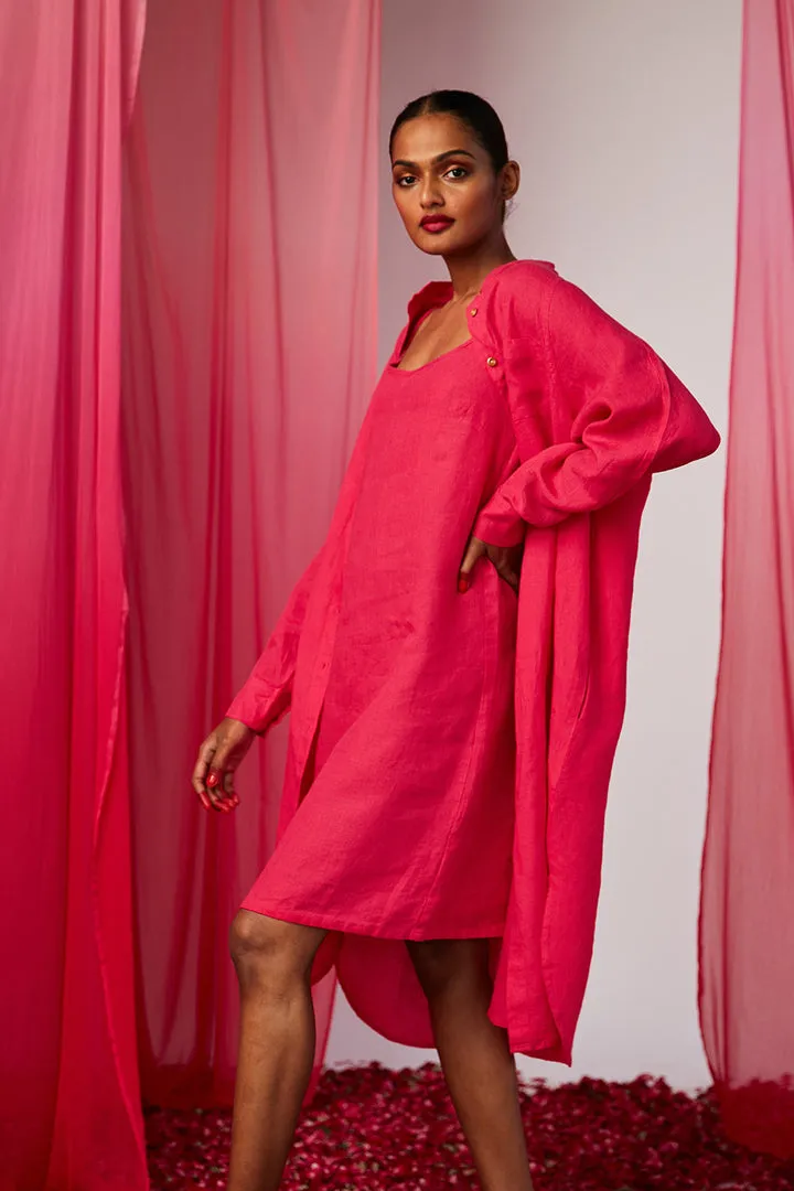 Rani Linen Shirt Dress