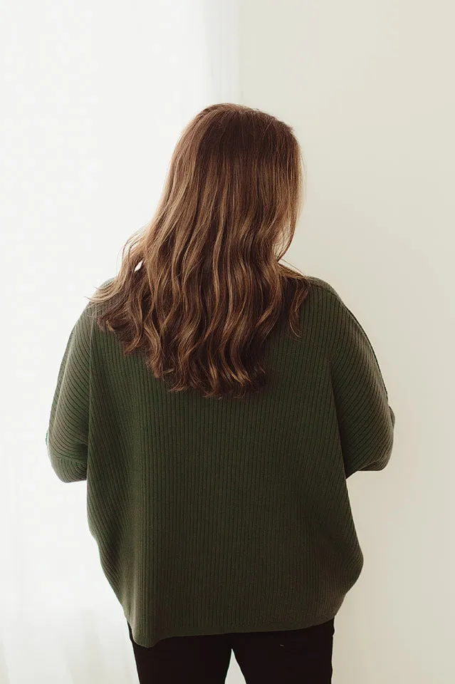 Relaxed Knit Boxy Sweater