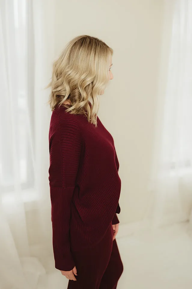 Relaxed Knit Boxy Sweater