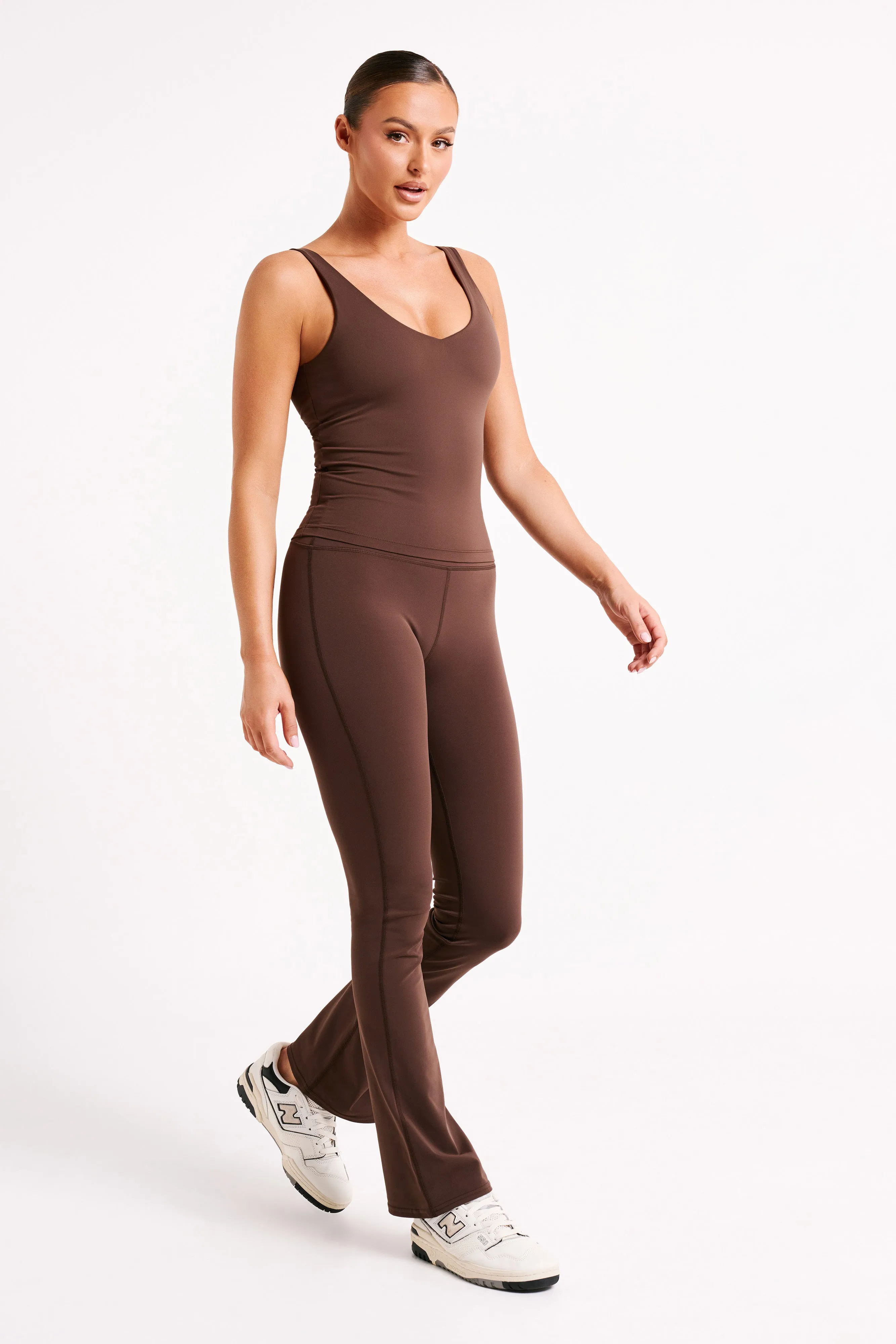 Sherrie Yoga Pants - Dark Chocolate