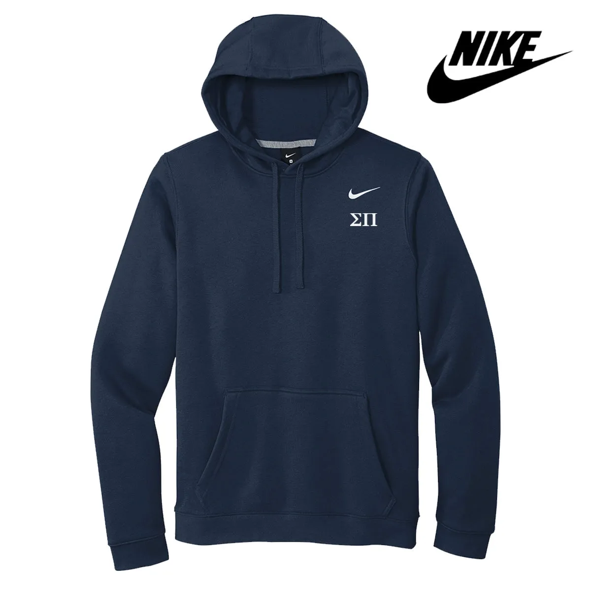 Sigma Pi Nike Embroidered Hoodie