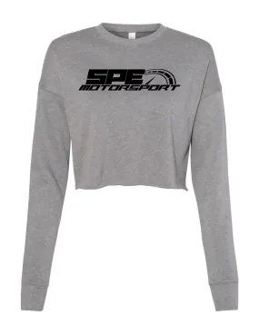 SPE Motorsport Women's Crop Top Crew Fleece