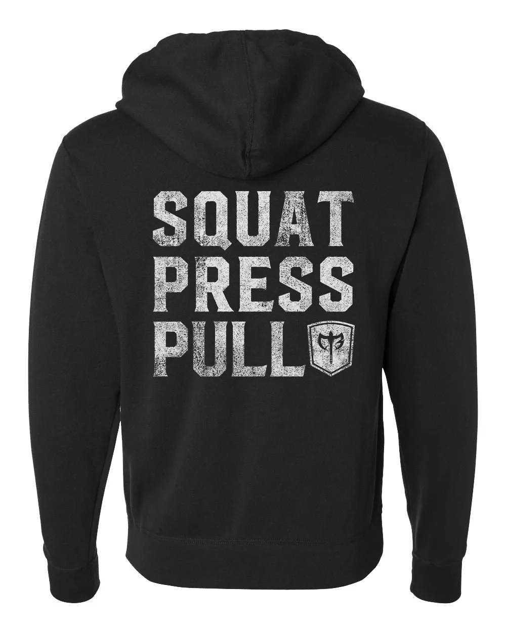 Squat Press Pull® Pullover Hoodie - Black O.G. Edition