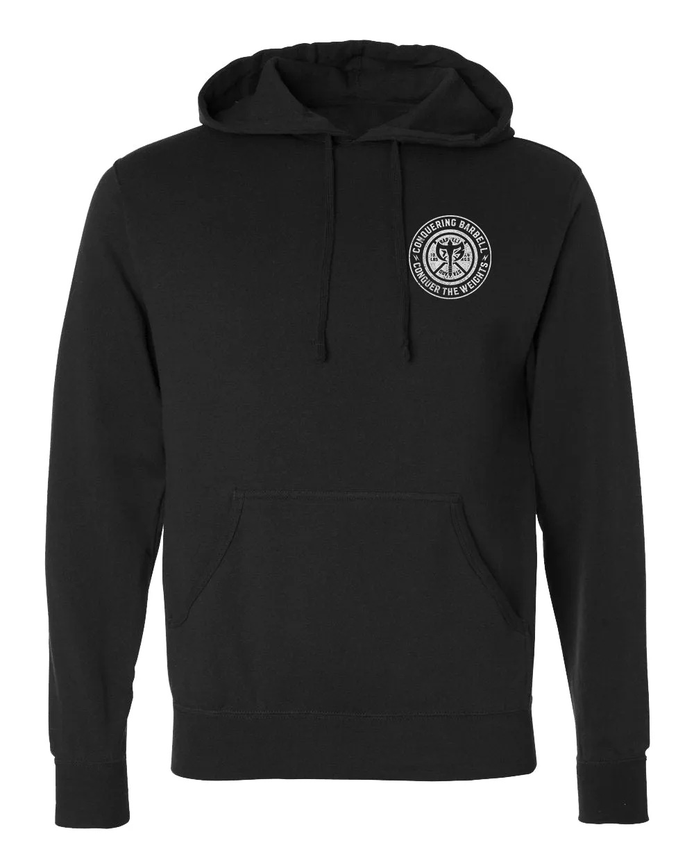 Squat Press Pull® Pullover Hoodie - Black O.G. Edition