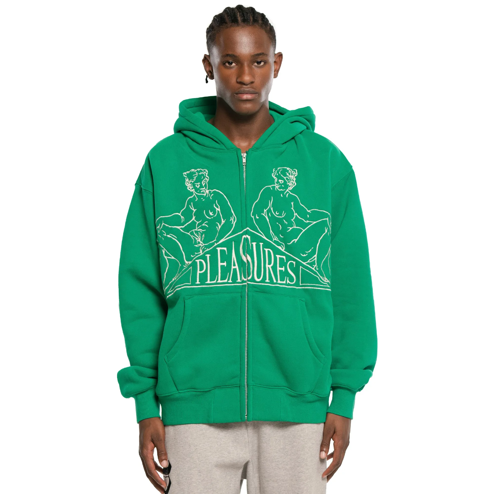 SQUEEZE ZIP UP HOODIE