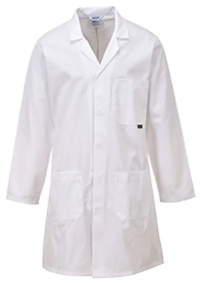 Standard Industrial traditional warehouse coat / lab Coat Portwest C852