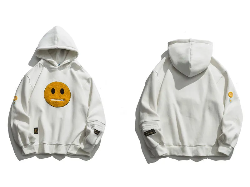 StraightFace Patchwork Hoodie