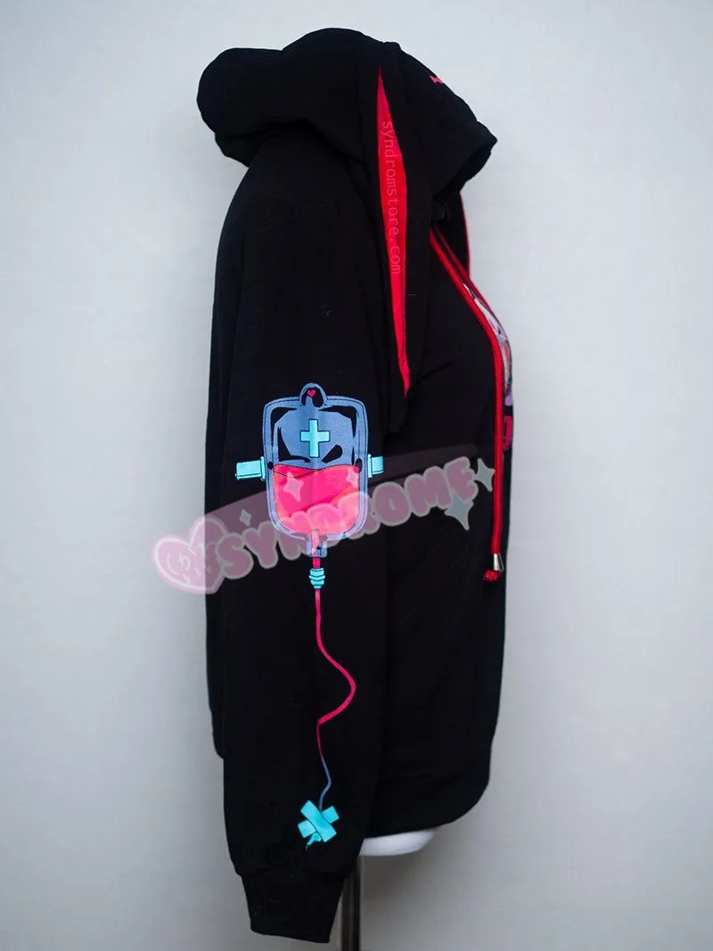 Suck Blood Bunny Ears Hoodie Sweater SD00343