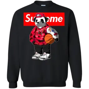 Supreme Bear Basketball T-shirt Crewneck Pullover Sweatshirt