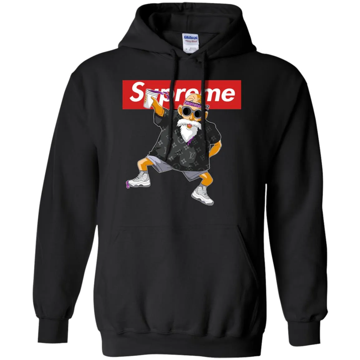 Supreme Kame Sennin Turtle Pullover Hoodie Sweatshirt