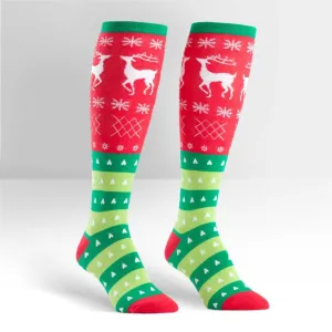 Tacky Holiday Sweater Knee High