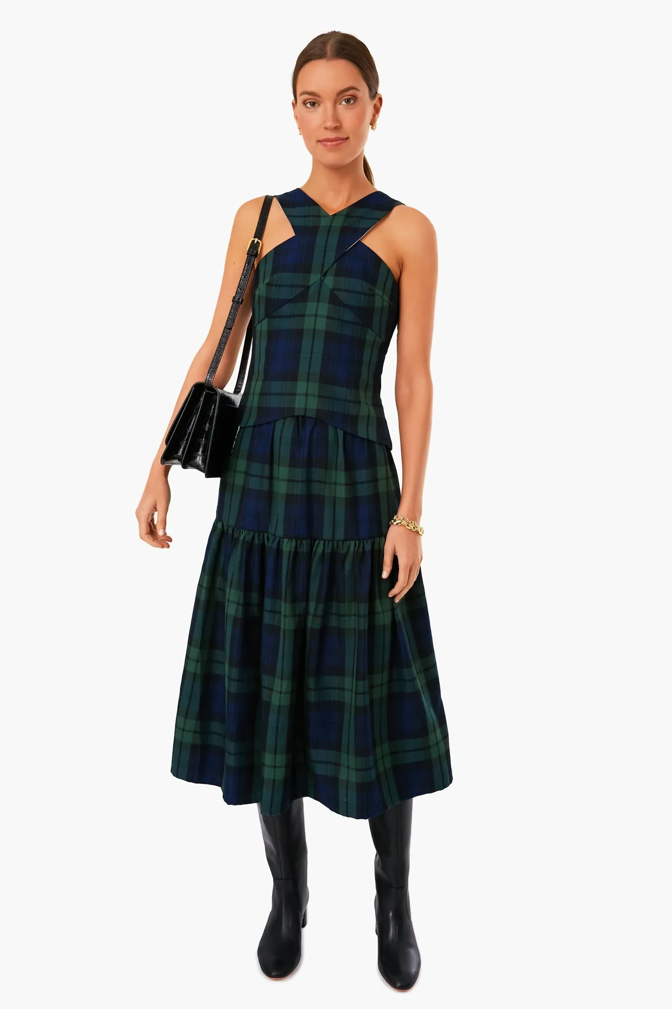 Tartan Crossover Tribute Top