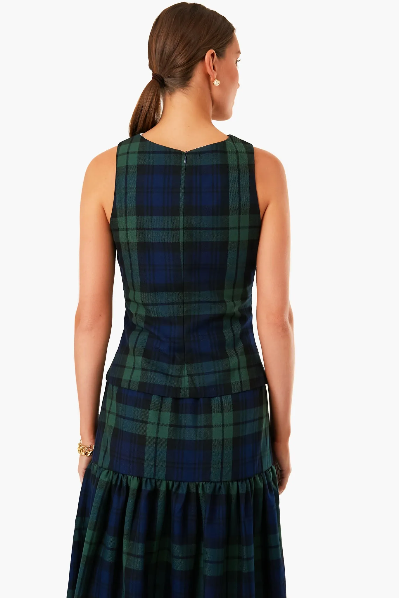 Tartan Crossover Tribute Top