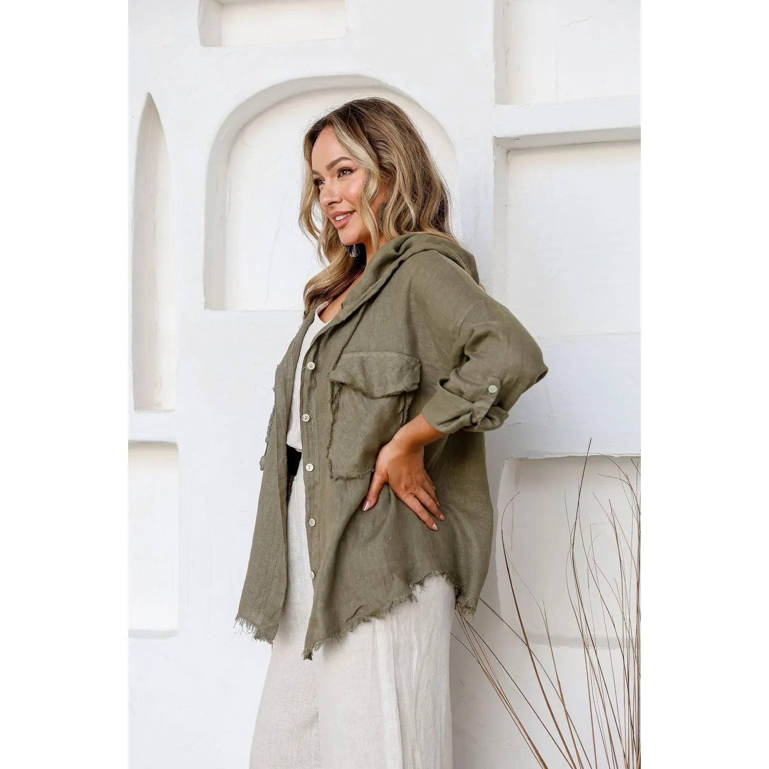 Tasca Linen Jacket