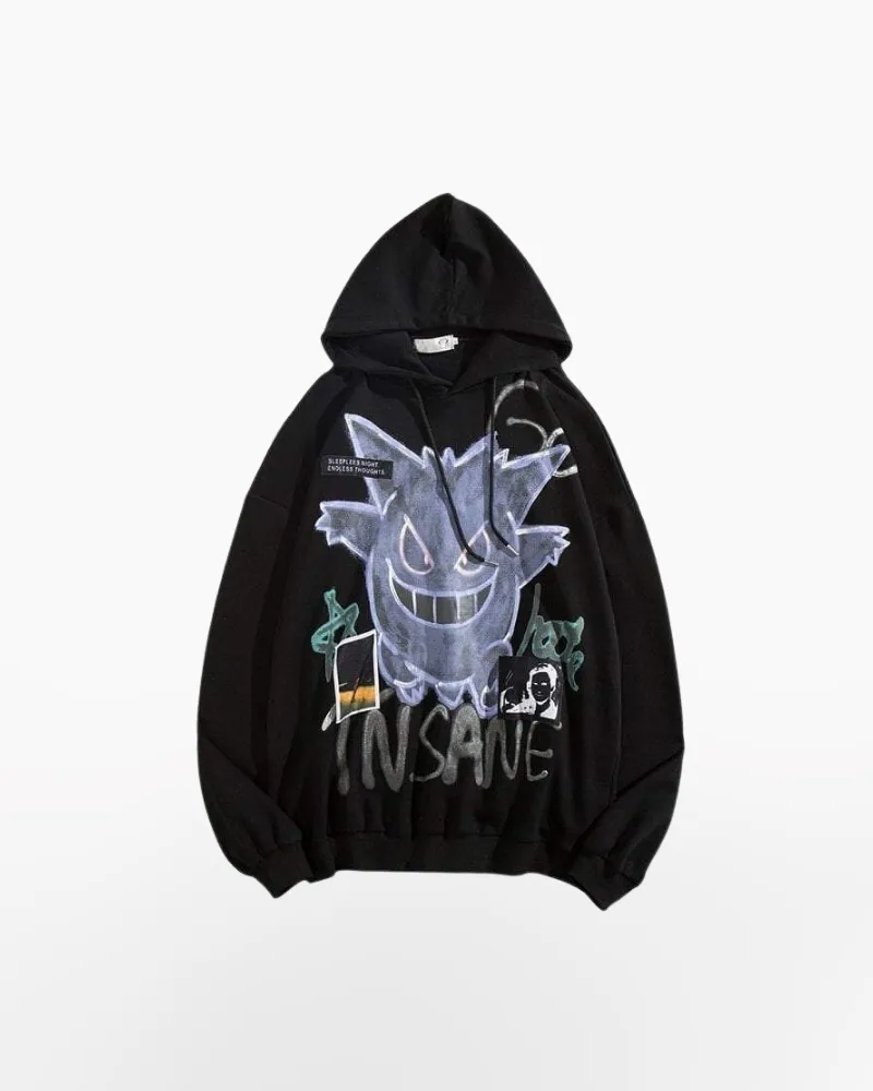 Techwear Gengar Hoodie