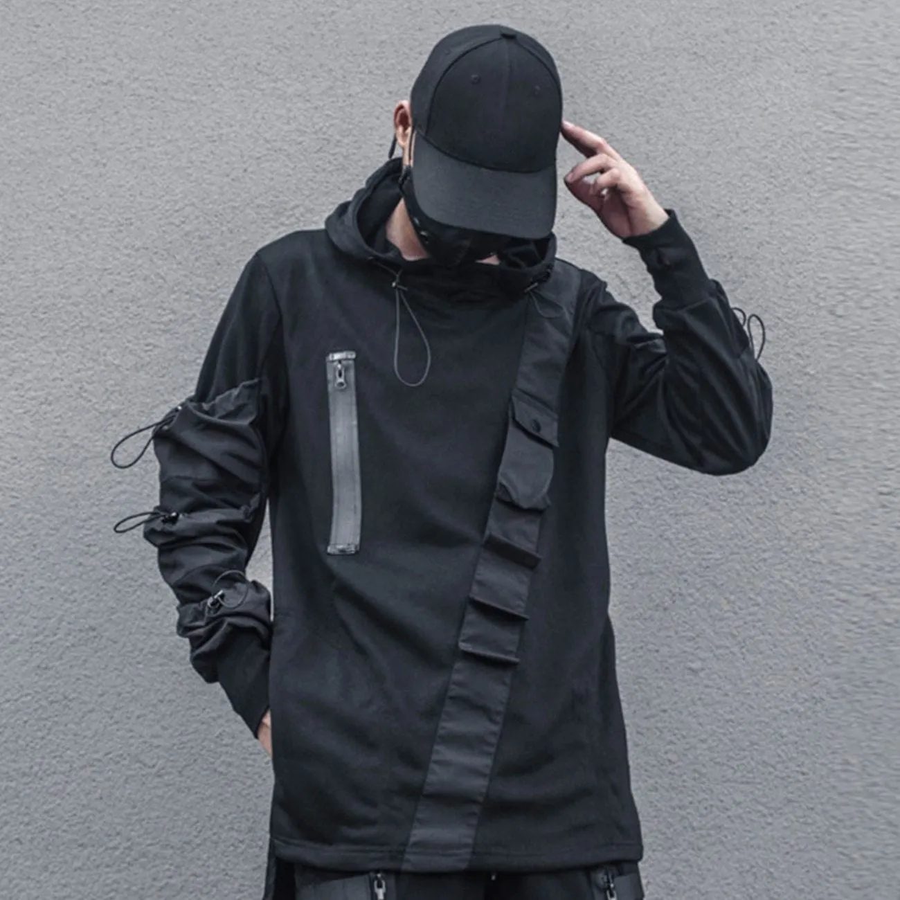 Techwear Multi Pocket Hoodie