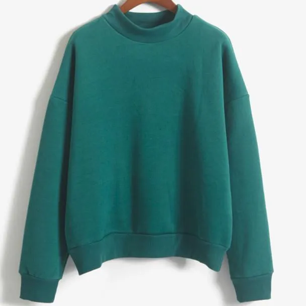 Thickening Warm Turtleneck Sweatshirt