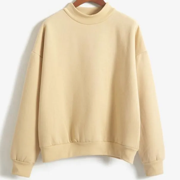 Thickening Warm Turtleneck Sweatshirt