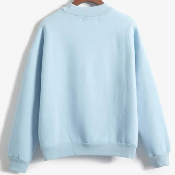 Thickening Warm Turtleneck Sweatshirt