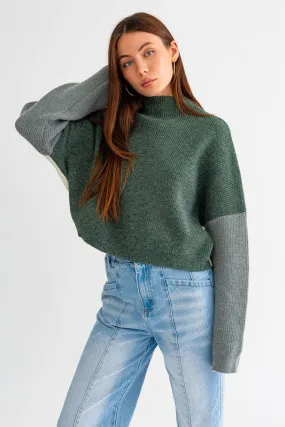 Thompson Color Block Oversized Sweater