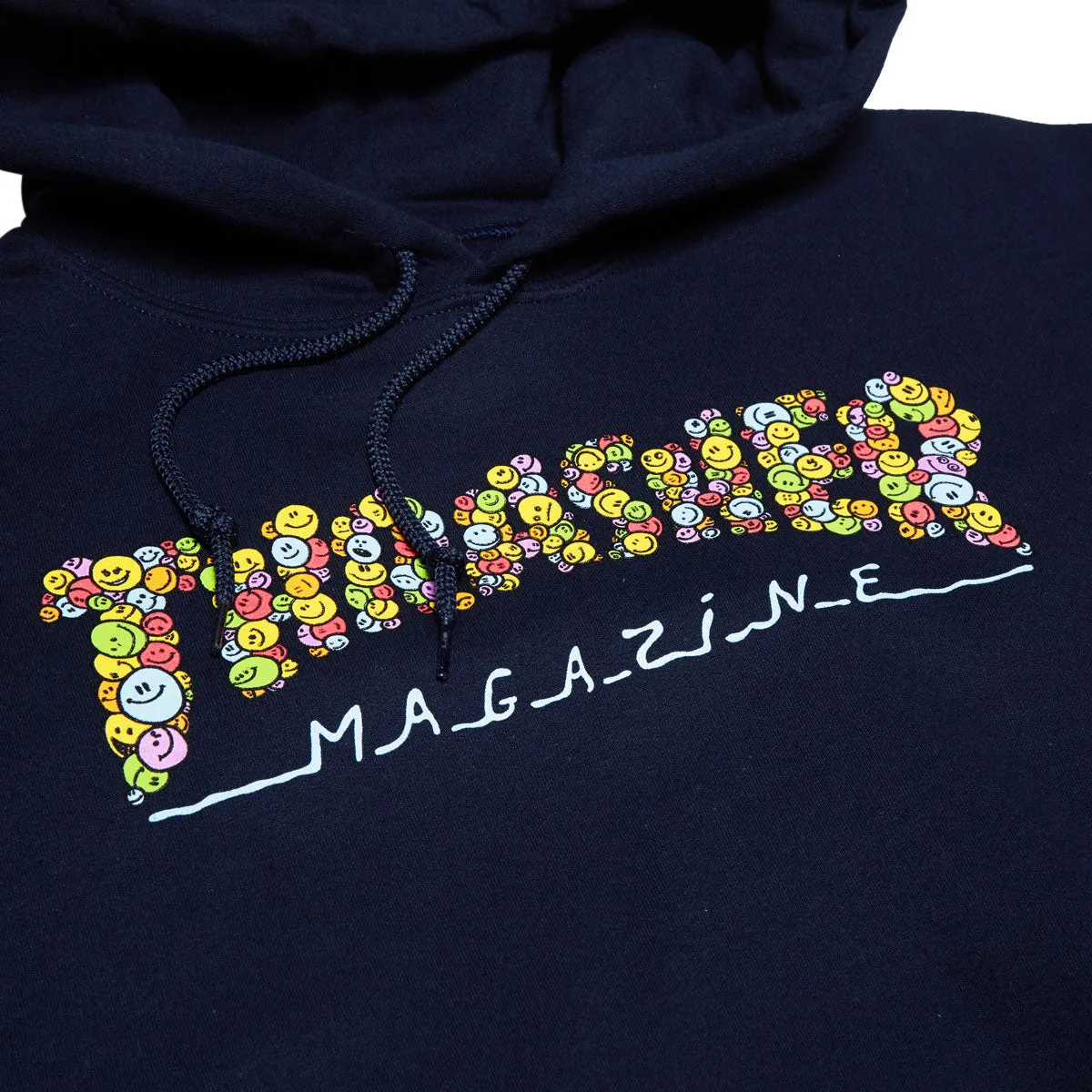 Thrasher Smile By Spanky Hoodie - Navy