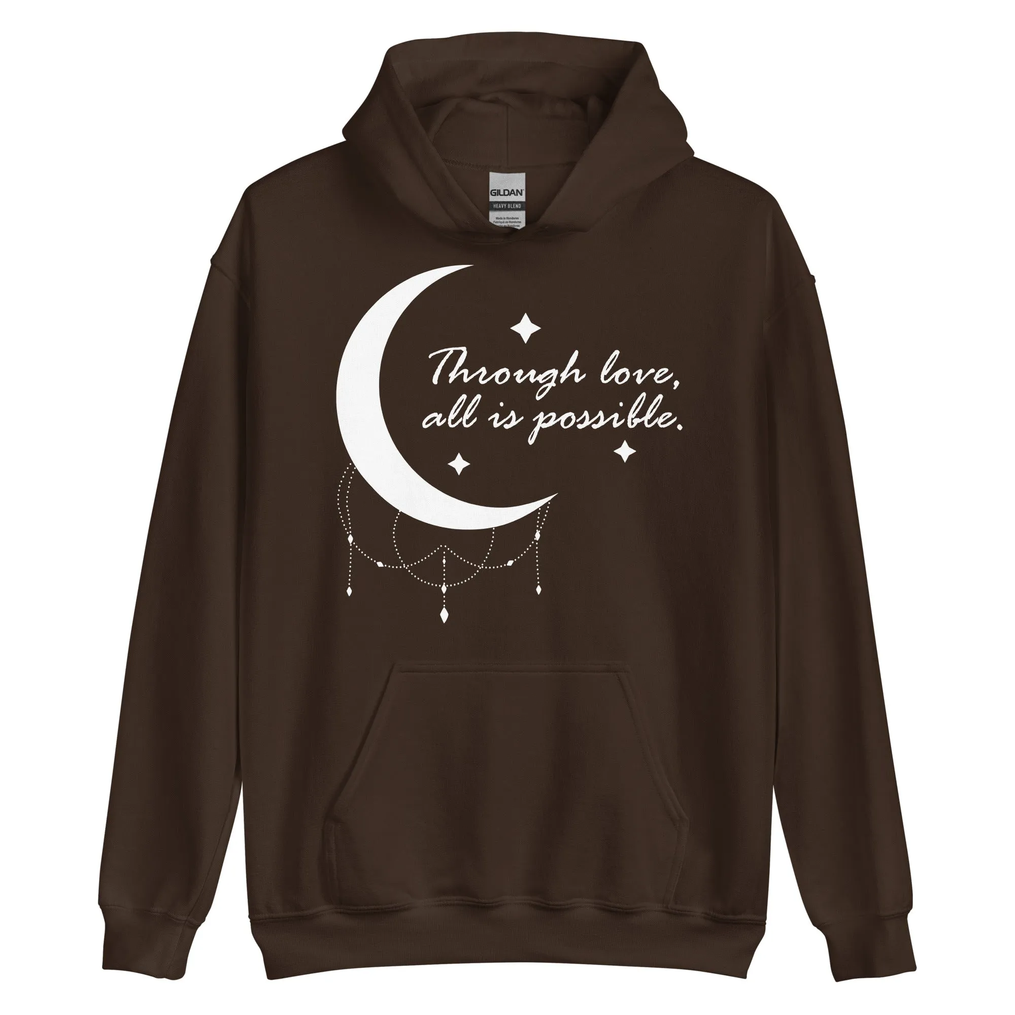 Through Love All Is Possible Danika and Bryce Hoodie