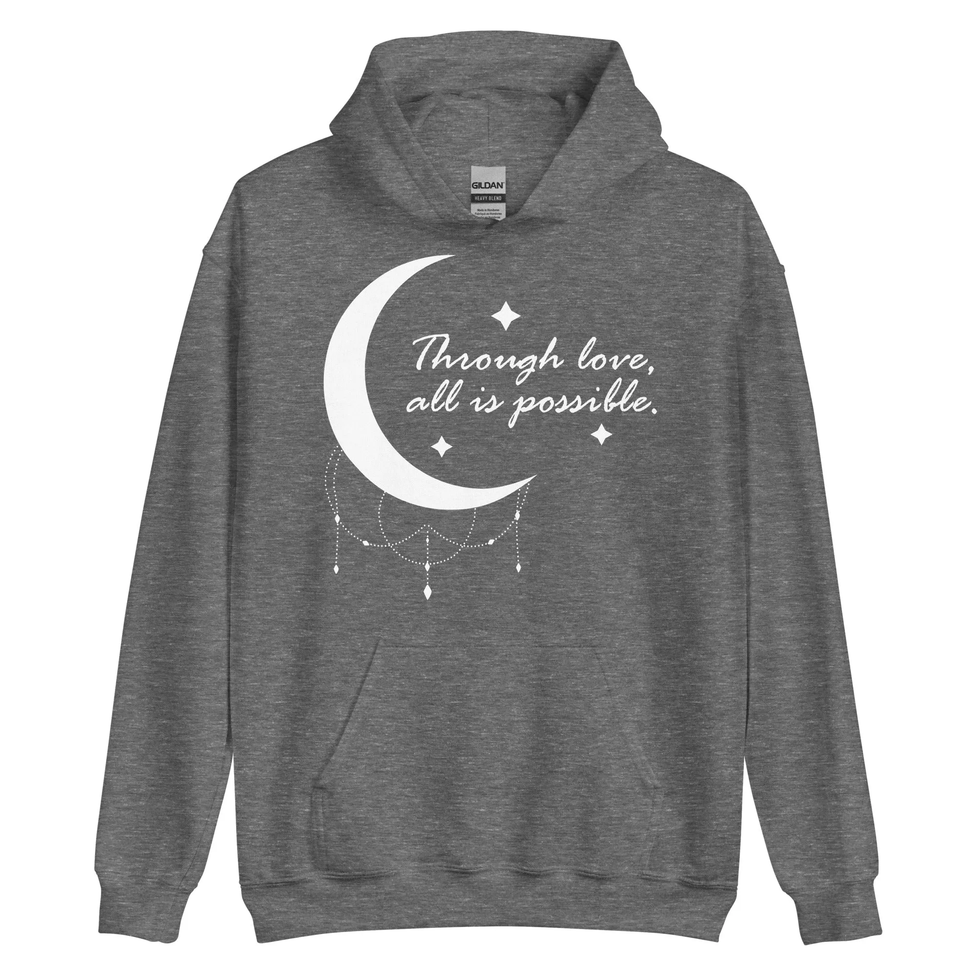 Through Love All Is Possible Danika and Bryce Hoodie