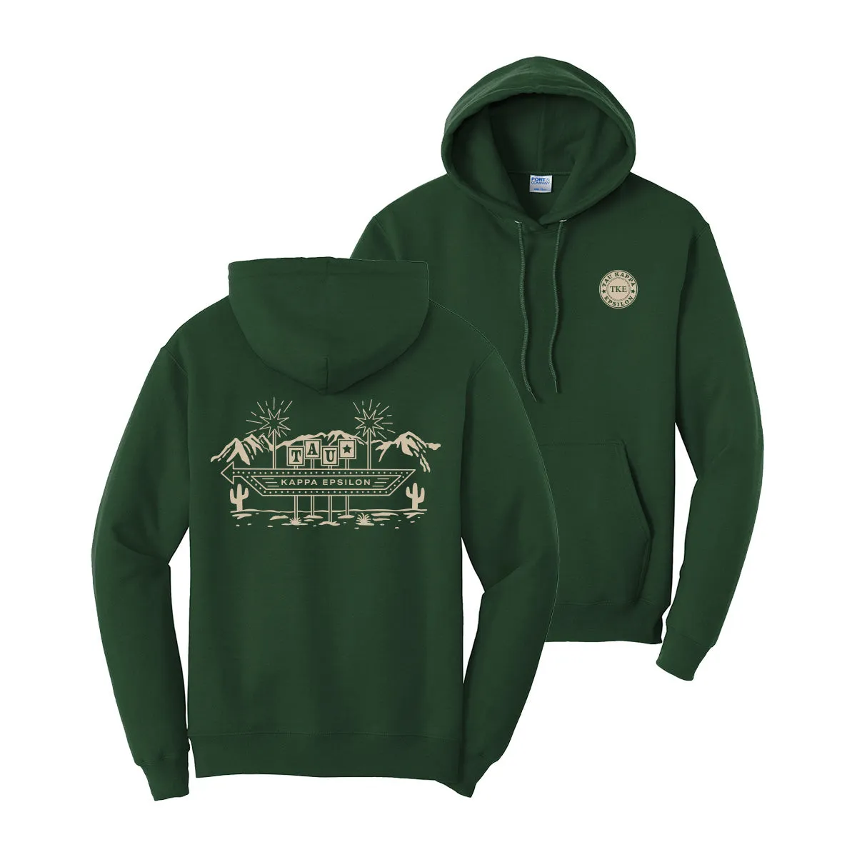 TKE Western Vintage Motel Hoodie