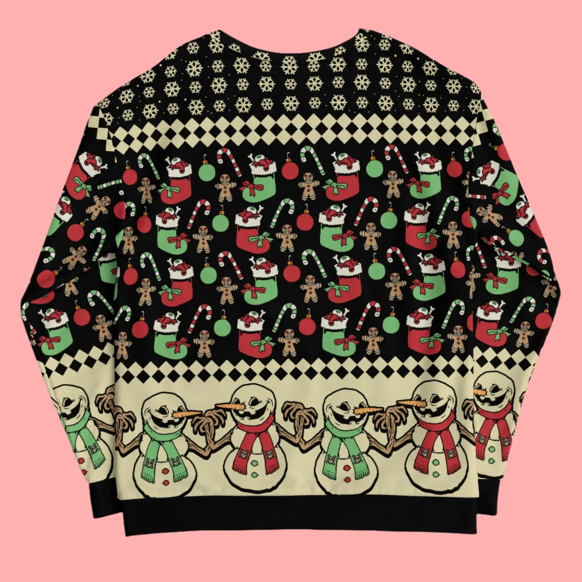 Ugly Christmas Krampus Sweatshirt