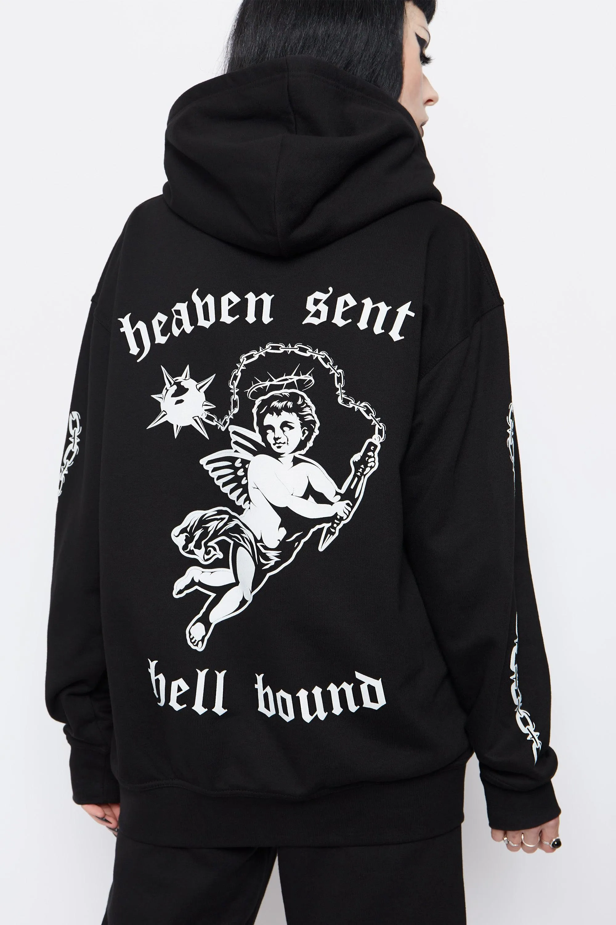 Unholy Oversized Pullover Hoodie