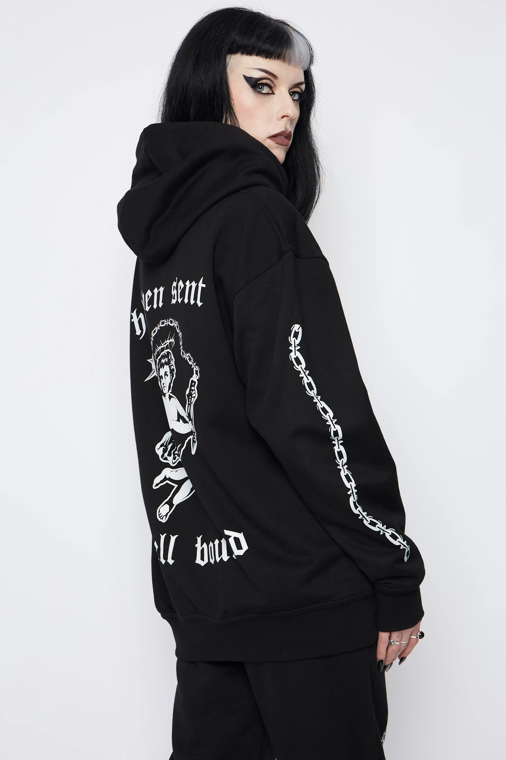 Unholy Oversized Pullover Hoodie