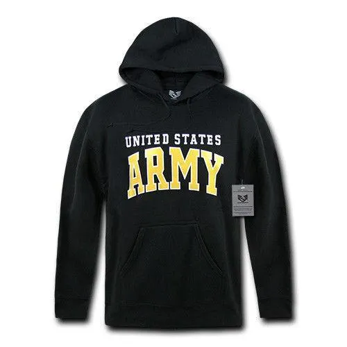 US Military Air Force Army Marines Coast Guard Navy Pullover Hoodie Sweatshirt