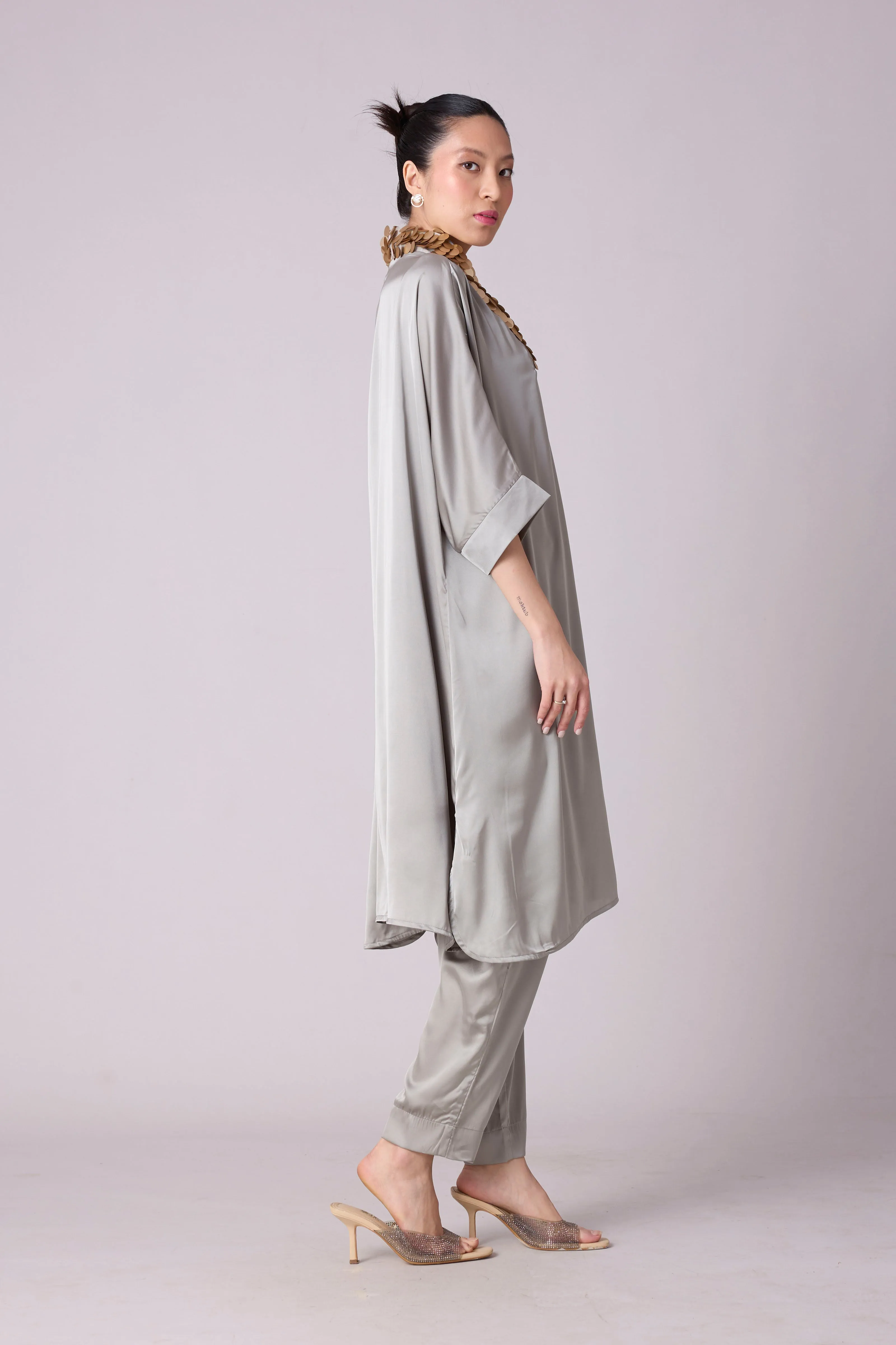 Vera Tunic Set - Silver Sage