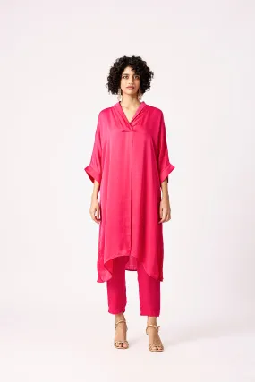 Vera Tunic Set - Vivid Pink