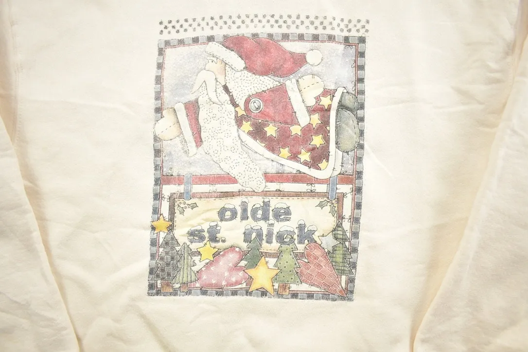 Vintage 1990s Olde St. Nick Crewneck Sweatshirt