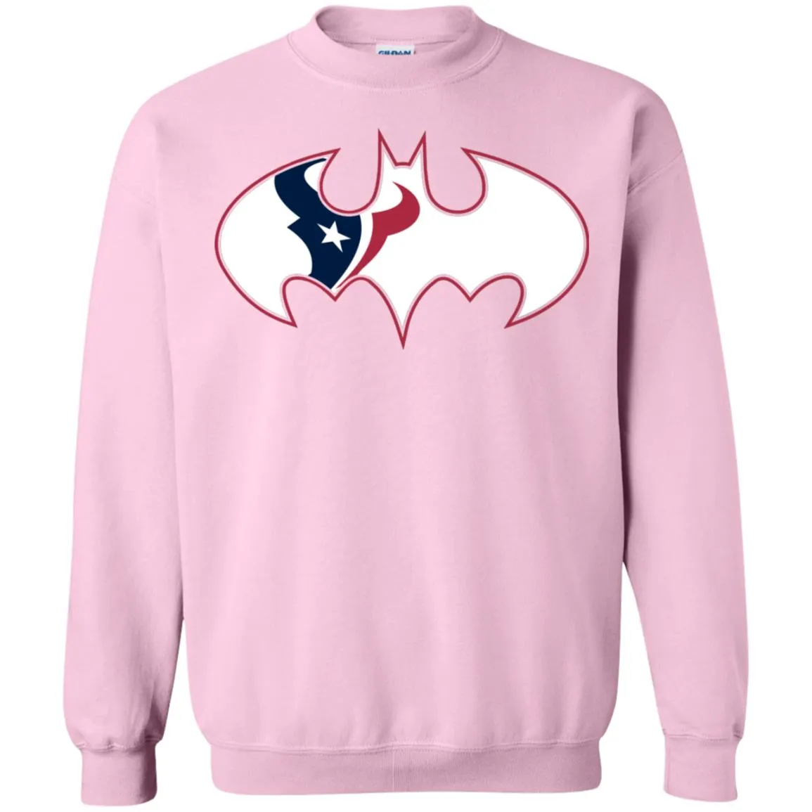 We Are The Houston Texans Batman Nfl Mashup Crewneck Pullover Sweatshirt