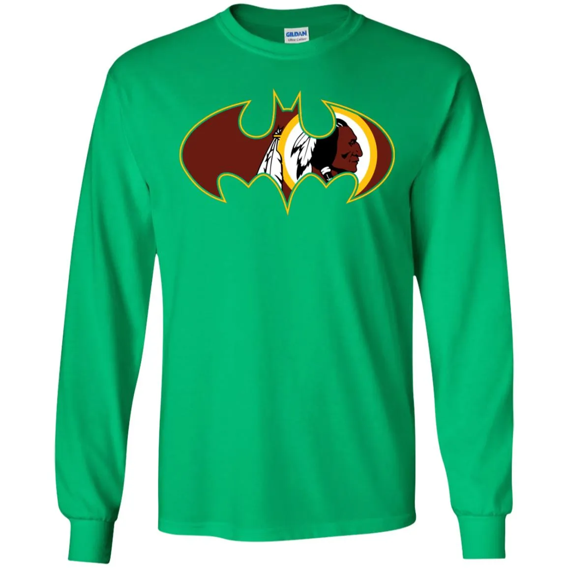 We Are The Washington Redskins Batman Nfl Mashup Men Long Sleeve Shirt