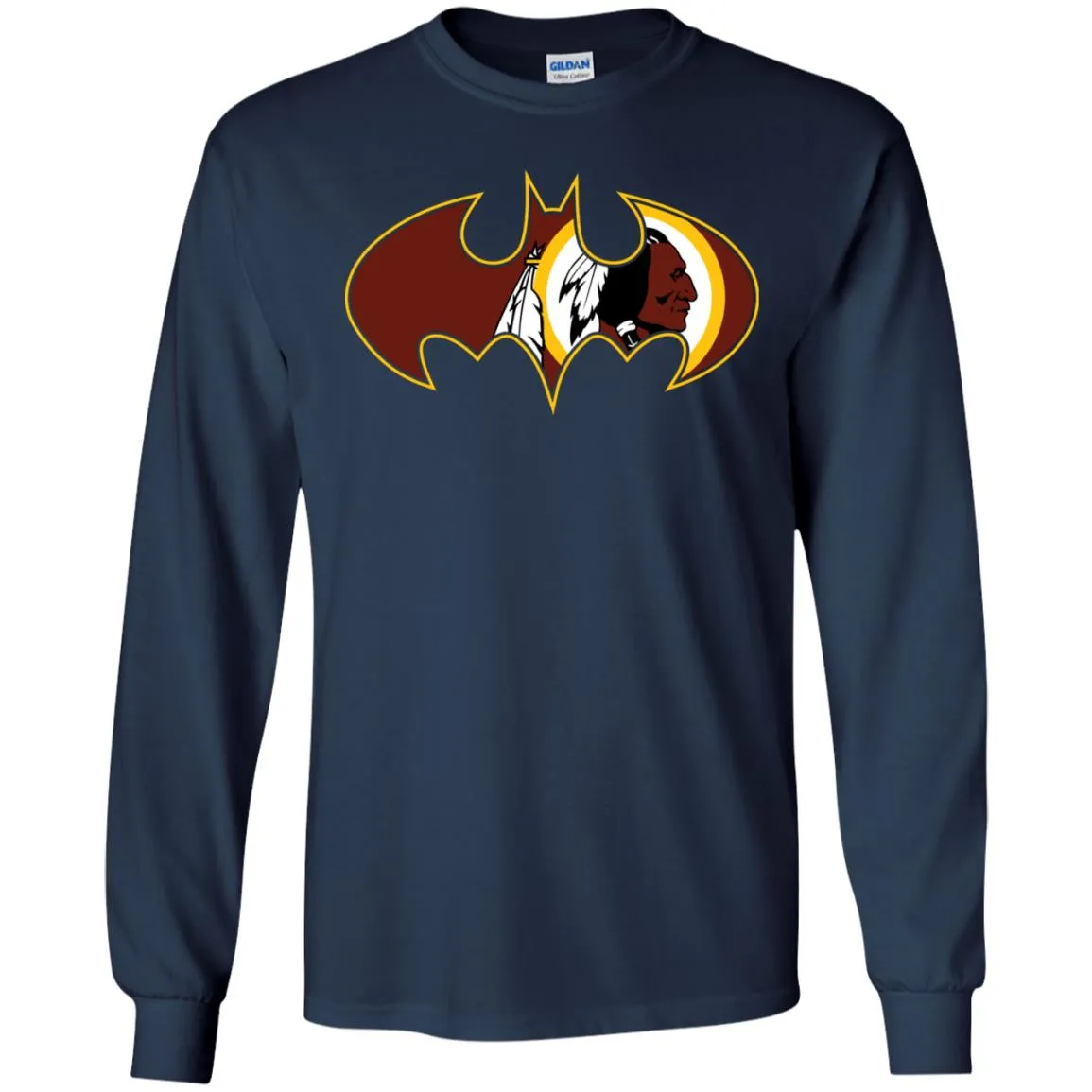 We Are The Washington Redskins Batman Nfl Mashup Men Long Sleeve Shirt