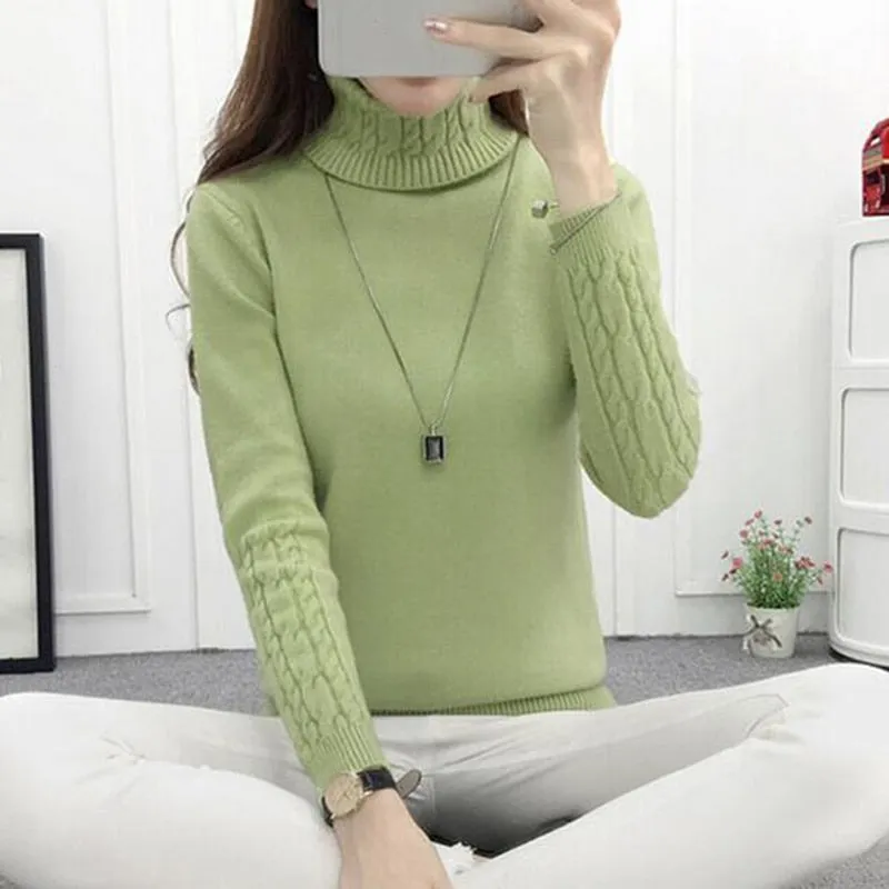 Women Turtleneck/ Long Sleeve