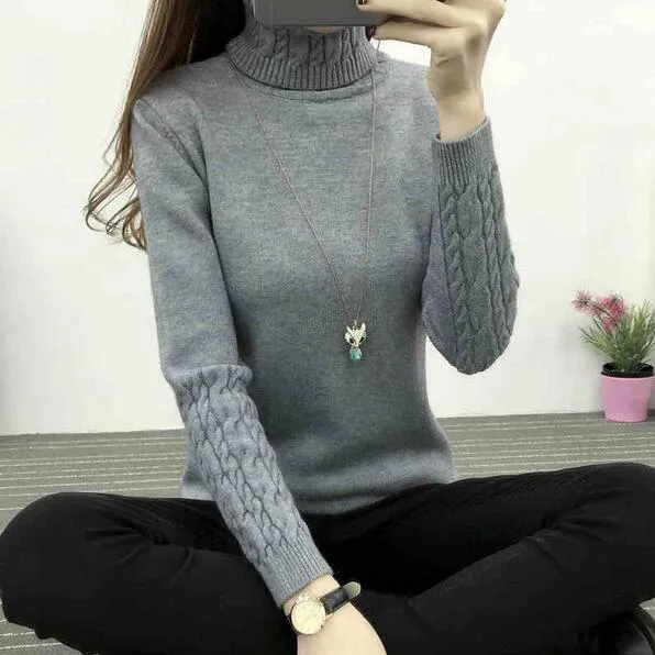 Women Turtleneck/ Long Sleeve