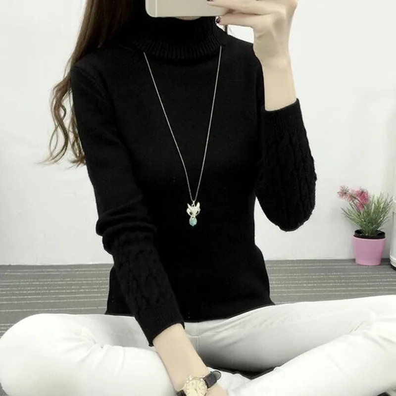 Women Turtleneck/ Long Sleeve