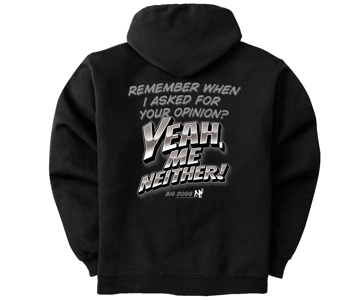 Yeah Me Neither Graphic Hoodie